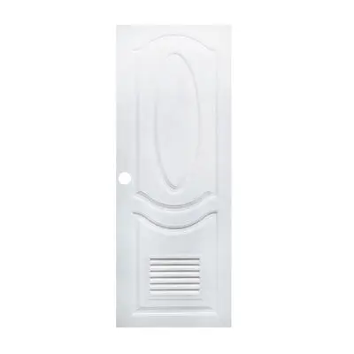 MASTERWOOD MPSW002-I UPVC Door Internal (Door Knob Hole), 70 x 200 cm, White
