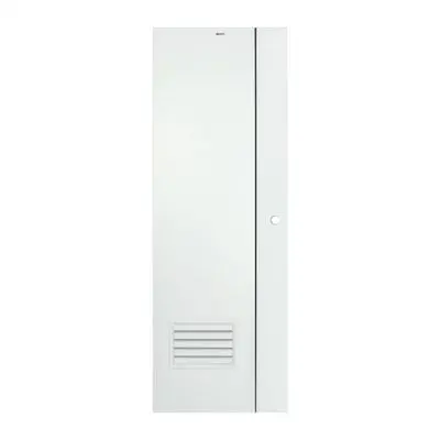 BATHIC uPVC Door (BG2), 70 x 180 cm, White Color (Drill Knob)