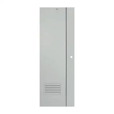 BATHIC uPVC Door (BG2), 70 x 180 cm, Grey Color (Drill Knob)