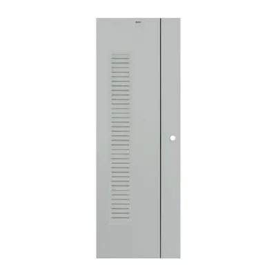 BATHIC uPVC Door (BG5), 70 x 200 cm, Grey Color (Drill Knob)