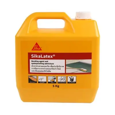 Bonding Agent SIKA Latex No.3028 Size 5 KG. Clear