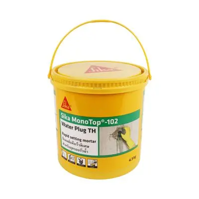 Mixed Hydraulic Cement SIKA No.102 Size 4.5 KG. Grey