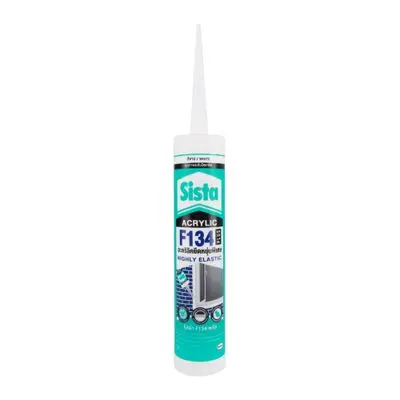 Acrylic Sealant SISTA F134 287116 Size 300 ml White