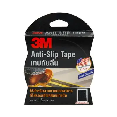 Anti Slip Tape 3M XN002017087 Size 5 cm x 9 Meter Black