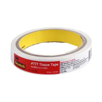 Tissue Tape 3 Inches SCOTCH No. 777 XP002018834 Size 18 mm. x 10 Y. White
