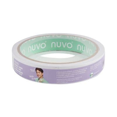Double Side Tissue Tape NUVO No. 918 Size 18 MM. (3/4 Inch) x 10 yards White