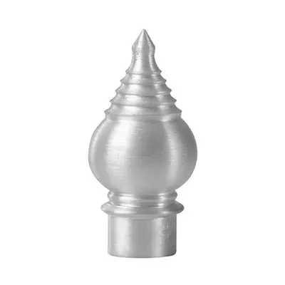 Casting Aluminium SC Spiral Part-Pole Cap Size 3/4 Inch