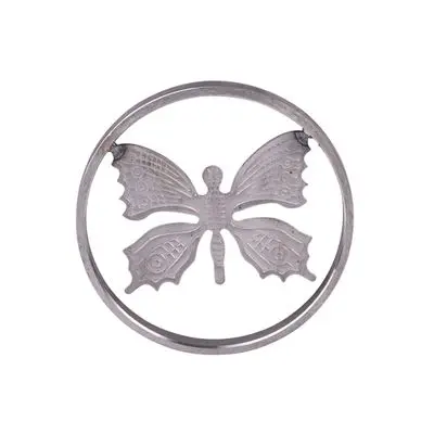 Butterfly Circle Frame Gate Door Decoration SC SK 006