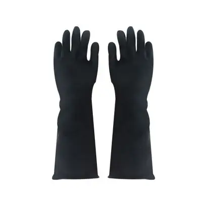Rubber Gloves Krating PARAGON No. 39-112308 Size 22 MM. L Black