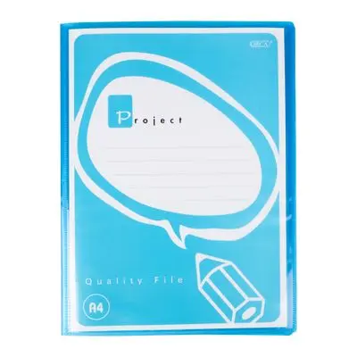 Display File with Pocket 30 Sheets ORCA NHA-131 Size A4 Blue