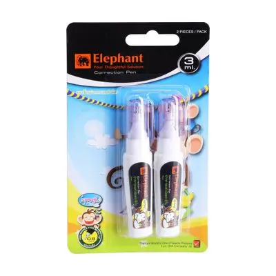 Correction Pen ELEPHANT No. 3 ML. SPARK Size 3 ML.