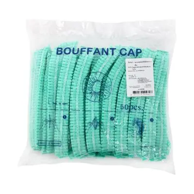 Bouffant Cap MICROTEX No. 67-934608 (Pack 50 Pcs.) Blue
