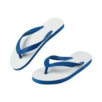 Slipper NANYANG No. 200 Size 9.5 White - Blue