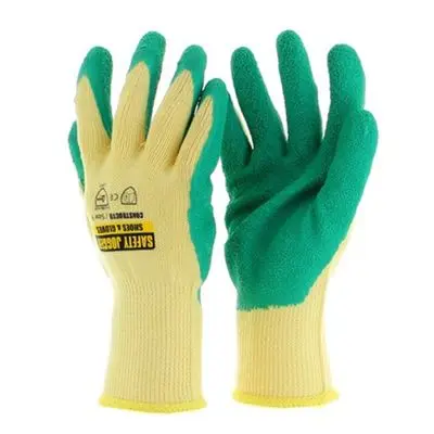 Gloves SAFETY JOGGER Constructo Green - Yellow
