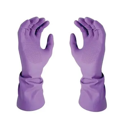 Latex Gloves PARAGON Size 12 INCH Purple