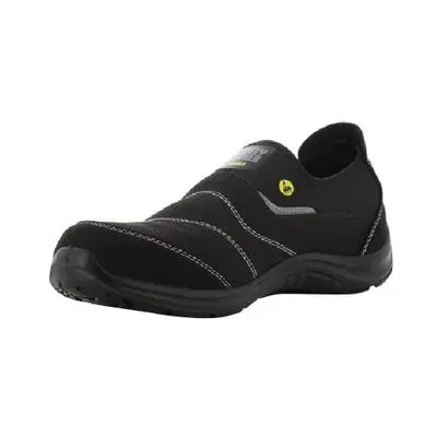 SAFETY JOGGER Safety Shoes (YUKON40), Size 40, Black Color