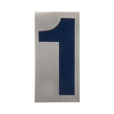 Number Sign1 S&T No.99 1 Size 6.3 CM. Stainless