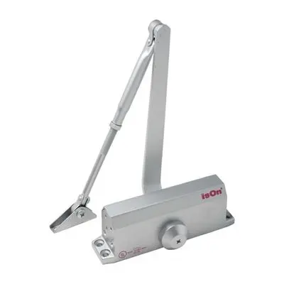 Door Closer Hold Open ISEO No.1530 Size 15-30 GK Silver