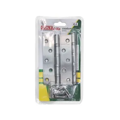 Stainless Hinge COLT LITE No. 44 Size 5 x 3 Inch x 3 MM. (Pack 2 Pcs.) Stainless