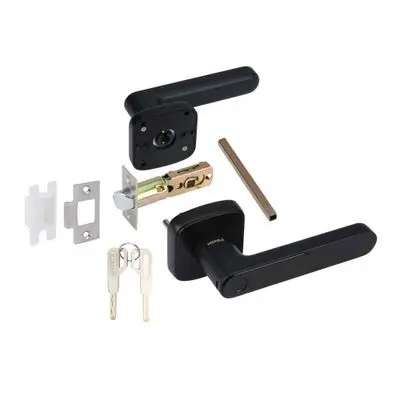 กุญแจดิจิทัล Mortise lock Latch Lock รุ่น DH2000 (499.21.189) สีดำ