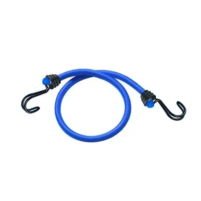 MASTER LOCK Twin Wire Features Two 120 cm Bungee Cords with Wire Hooks (3017EURDAT), Blue