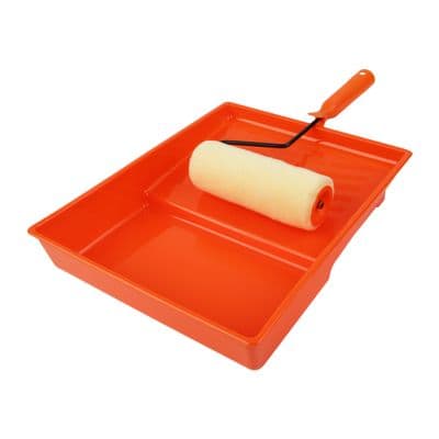 Pain Tray With Roller SOMIC Size 7 Inch Orange