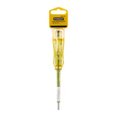 Spark Detecting Screwdriver STANLEY No.66-120 Size 7.5 Inch Yellow