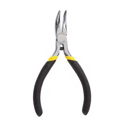 Bent Nose Plier STANLEY No.84-126 Size 5 Inch Black - Yellow