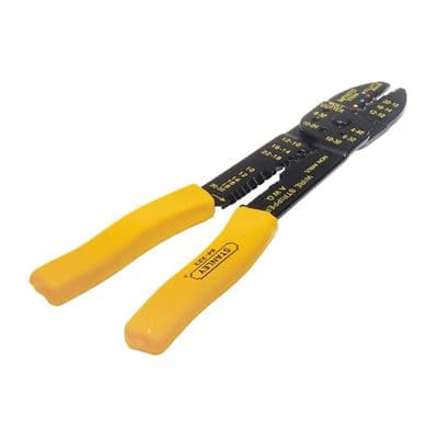 Crimping Pliers STANLEY No.84-223 Size 9 Inch Black - Yellow