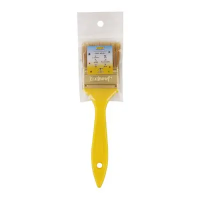 Paint Brush AT INDY No.100PT2 Size 2.0 Inch Yellow