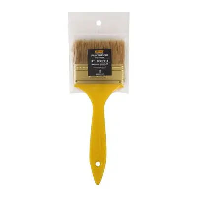 Paint Brush AT INDY No.100PT2 Size 2.0 Inch Yellow