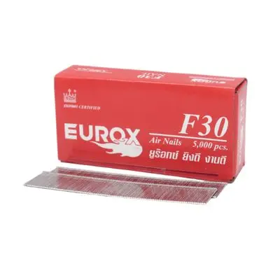 Air Nail for Wood EUROX F30 30 mm (Pack 5,000 Pcs.) Silver