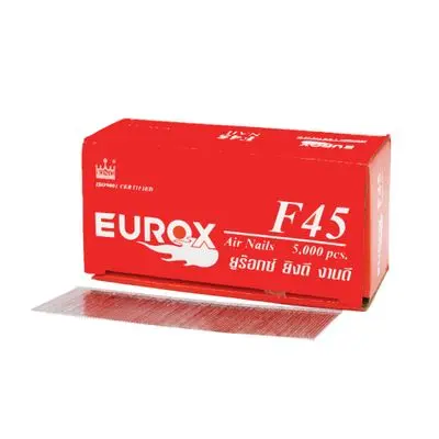Air Nail for Wood EUROX F45 45 mm (Pack 5,000 Pcs.) Silver