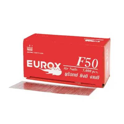 Air Nail for Wood EUROX F50 50 mm (Pack 5,000 Pcs.) Silver