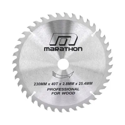 Circular Saw Blade MARATHON M312-0024 40T Size 9 INCH