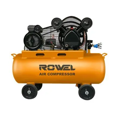 ROWEL Belt Pneumatic Pump (BV65-110S), 110 L. 3 HP,Orange Color