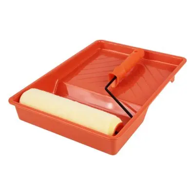 Painting Roller With Tray HACHI Size 10 Inch Orange