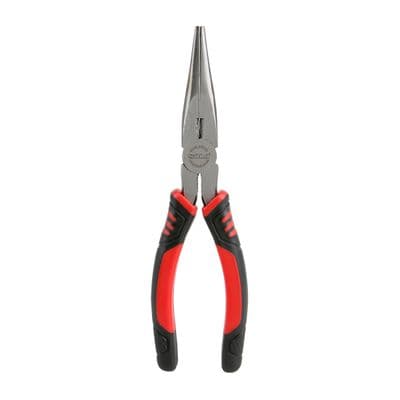 Long Nose Pliers SOLO No.5128-8 Size 8 Inch Red - Black