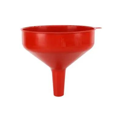 Plastic Oil Funnel SPOA Size 10 Inch Red