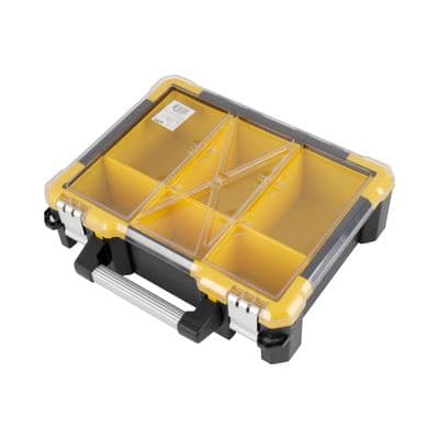 กล่องใส่อะไหล่พลาสติก GIANT KINGKONG รุ่น HL3086-C ขนาด 15 นิ้ว สีใส - เหลือง