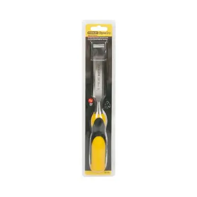 Wooden Chisel STANLEY No. 16-279 Size 18 MM. Black - Yellow