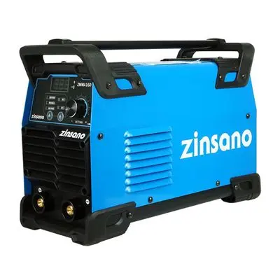 เครื่องเชื่อมไฟฟ้าอินเวอร์เตอร์ ZINSANO รุ่น ZMMA160 กำลัง 160 แอมป์ สีฟ้า