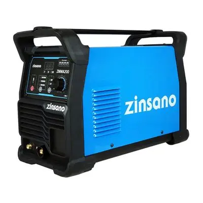 เครื่องเชื่อมไฟฟ้าอินเวอร์เตอร์ ZINSANO รุ่น ZMMA200 กำลัง 200 แอมป์ สีฟ้า