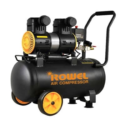 Air Compressor Oil Free ROWEL RW-160-50 Power 2 HP Size 50 L Black