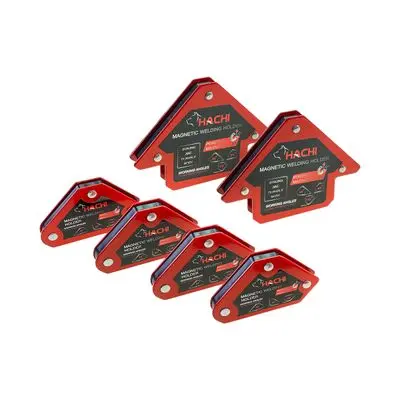 HACHI Magnetic Welding Holder (Pack 6 Pcs.), Red