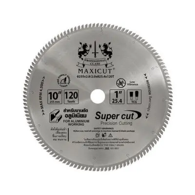 Circular Saw TCG MAXICUT for Aluminium Size 10 Inch x 120T