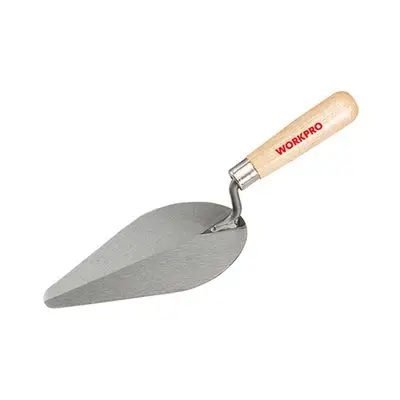 WORKPRO Bricklaying Trowel Wood Handle (WP322006), 8 Inch
