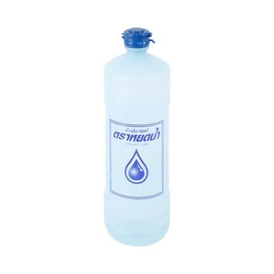 Distilled Water Deionized WATER DROP Size 1080 CC. White