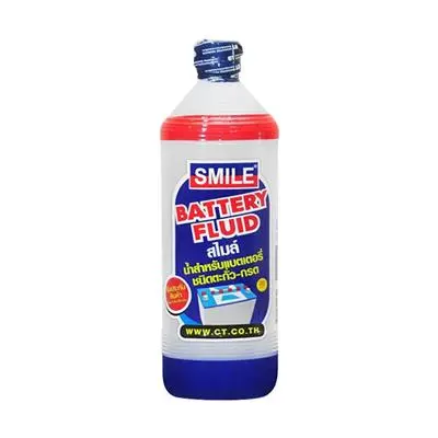 Battery Fluid Distilled Water SMILE 1,080 cc White