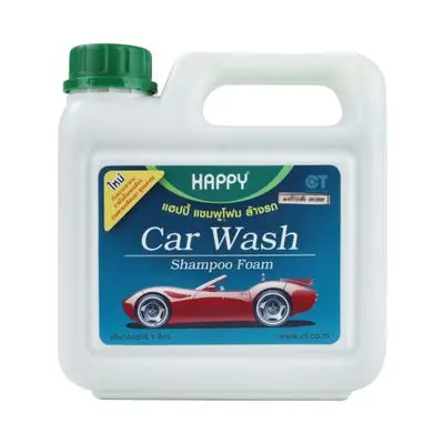 Car Cleaning Shampoo HAPPY Size 1 Litre Green